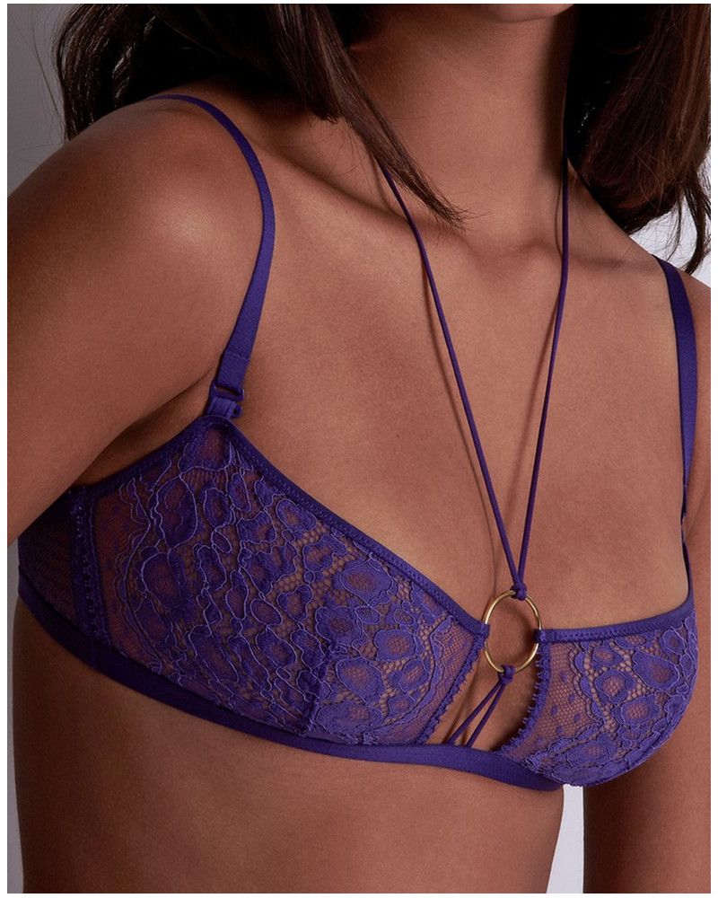 Bralette Aubade Fauve Illusion (Ultraviolet)