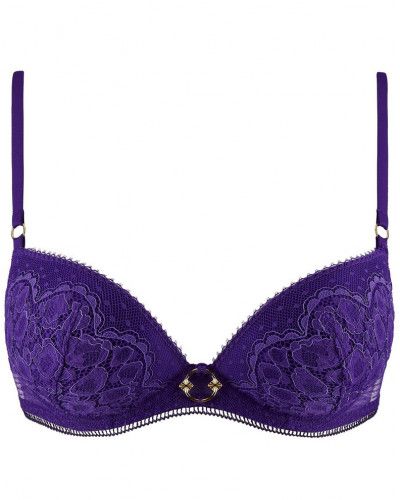 Plunge coque bra Aubade Illusion Fauve (Ultraviolet)