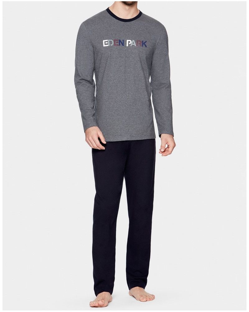 Pajama Sets Pyjama Homme Eden Park Long Pajama Eden Park H21 100