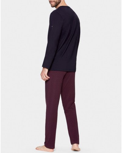 Pyjama long Eden Park H18 100% Coton (BDJ95)