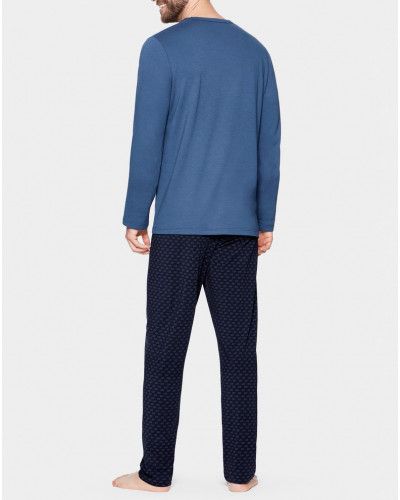 Pyjama long Eden Park H18 100% Coton (NB039)