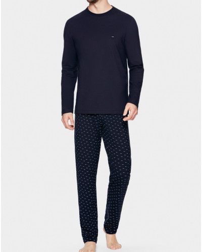 100% Cotton long pajamas Eden Park E76 (039)