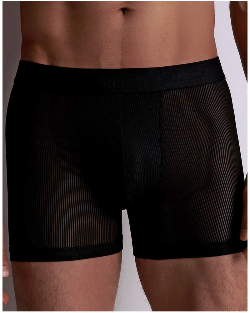 Boxer Aubade Men Stripes (Black)