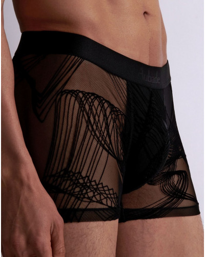 Boxer Aubade Men Waves (Negro)