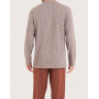 Long pyjamas in organic cotton Eminence (Rayures Marron)