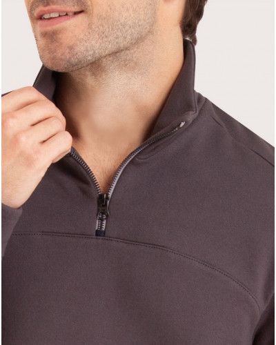 Pijama cálido Eminence Sweat (Gris Ardoise)