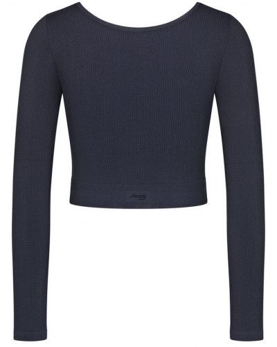 Crop Top long sleeves Sloggi Ever Infused (Marine)
