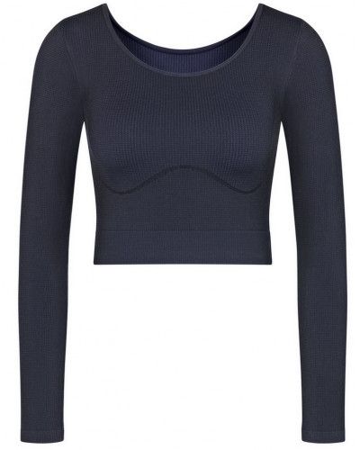 Crop Top long sleeves Sloggi Ever Infused (Marine)