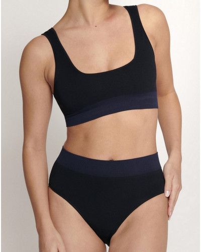 Culotte taille haute Sloggi Ever Infused (Marine)