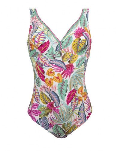 One-piece swimsuit deep cups Antigel La Muse Des Iles (Ile Paradis)