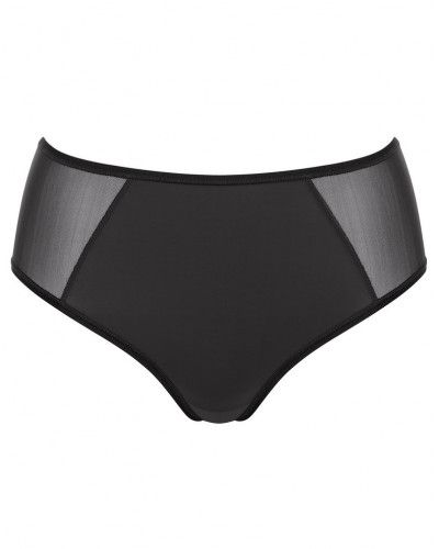 Culotte taille haute Sloggi Soft Adapt (Noir)