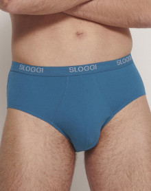 Calzoncillo midi Basic Sloggi For Men (Mykonos Blue)