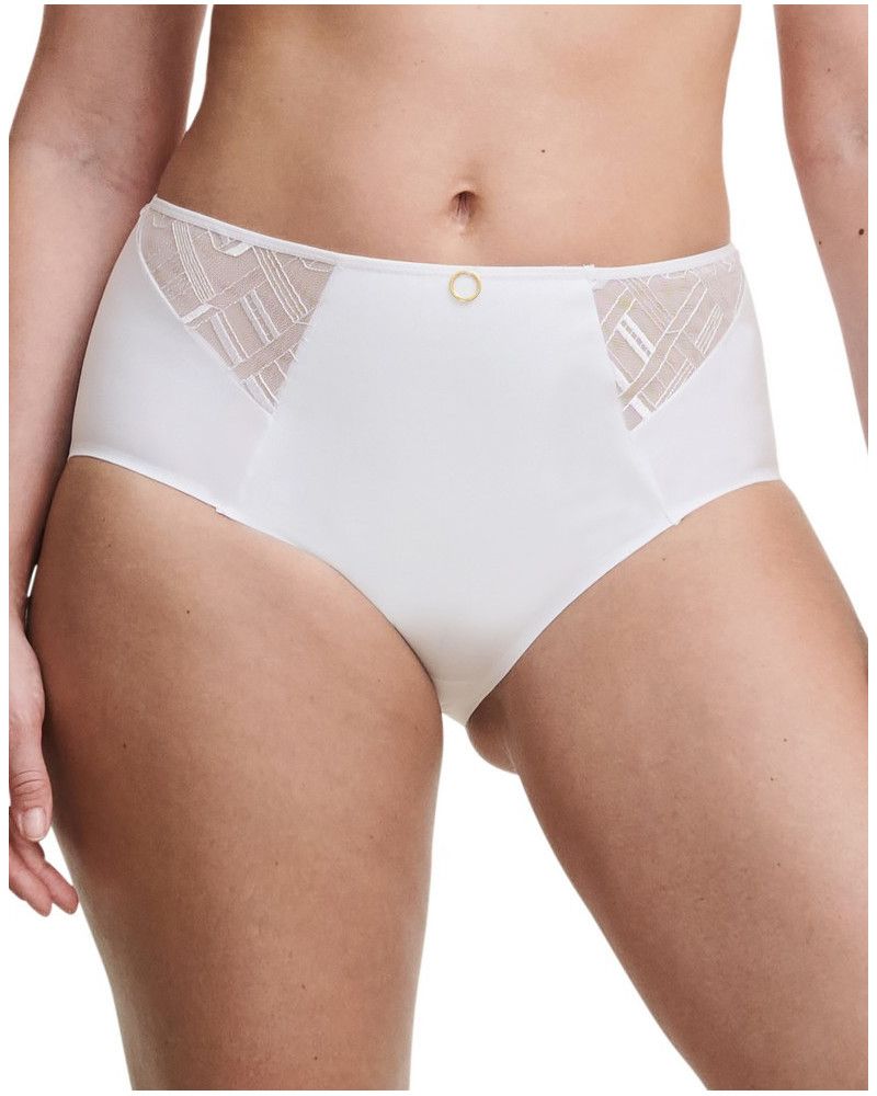 High waist knickers Chantelle Graphic Support (White)