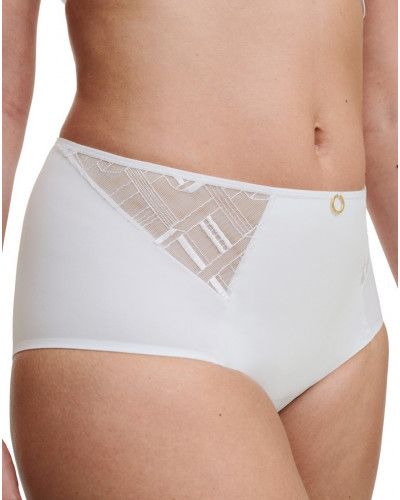 High waist knickers Chantelle Graphic Support (White)