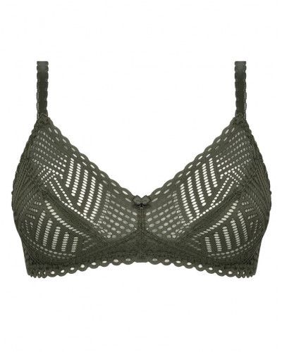 Wireless bra Antigel Tressage Graphic (Eclat Aventure)