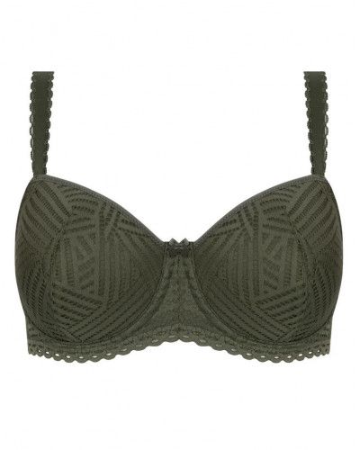 Soutien-gorge coque bonnets profonds Antigel Tressage Graphic (Eclat Aventure)