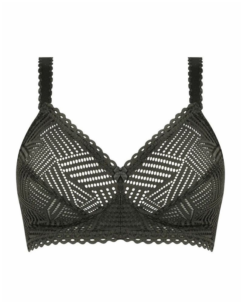 Wellness wireless bra Antigel Tressage Graphic (Eclat Aventure)