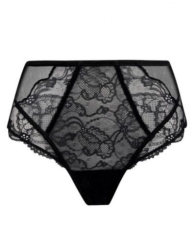 Slip taille haute Lise Charmel Féérie Couture (Noir)