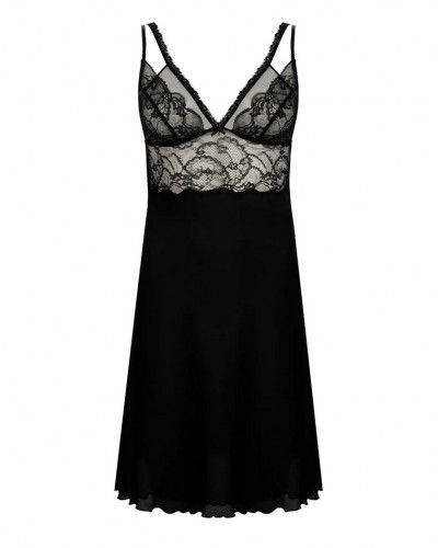 Charm nightdress Lise Charmel Féérie Couture (Black)