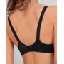 Underwired low-necked bra Empreinte Gaby (Black)