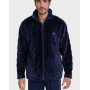 Polar jacket with zip Massana Bleu Marine