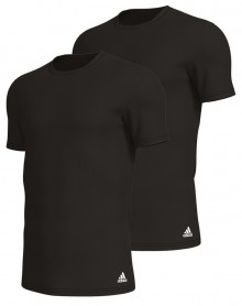 Pack of 2 Adidas round neck T-shirts Active Flex Coton (black)