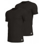 Lot de 2 T-shirts Adidas Active Flex Coton (Noir)