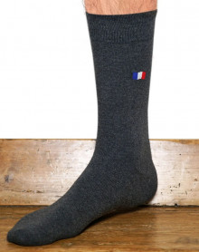 Men socks Maison Broussaud Permanent drapeau (Anthracite)