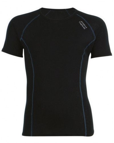 T-shirt manches courtes col rond Athéna Thermik (Noir)