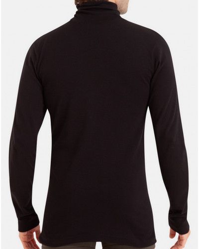 Eminence turtleneck T-shirt 100% cotton (Black)