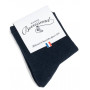 Women socks permanent uni Maison Broussaud (Marine)