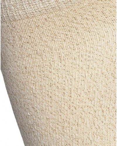 Women's cotton socks Maison Broussaud Les invisibles (Dorée)