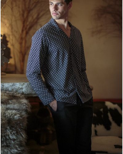 Long pyjamas HOM Vince 100% cotton