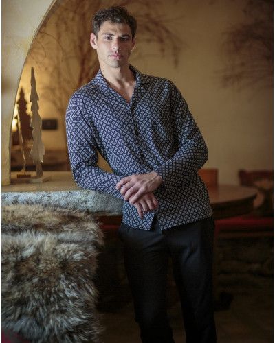 Long pyjamas HOM Vince 100% cotton