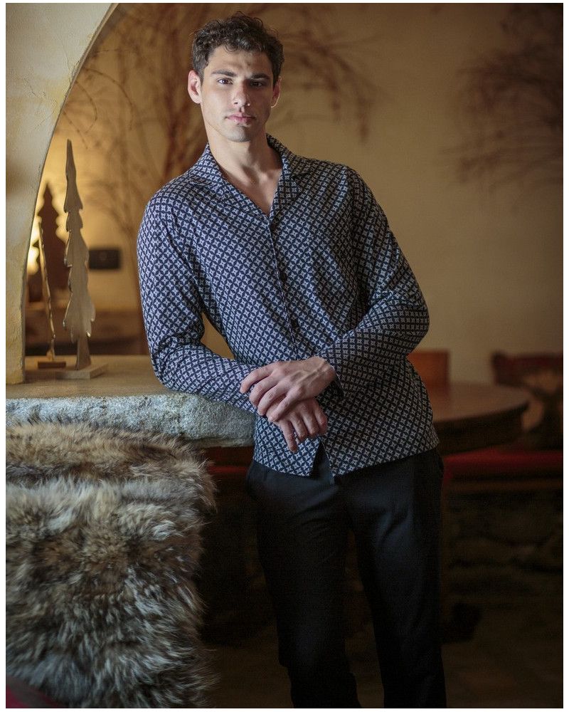 Long pyjamas HOM Vince 100% cotton