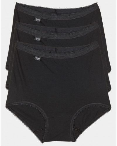 Maxi Bragas Sloggi Basic + (Paquete de 3)