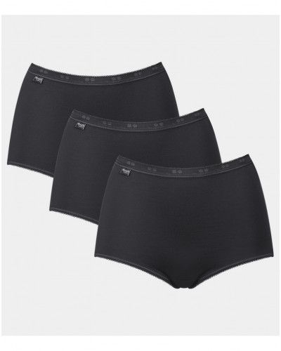 Maxi Bragas Sloggi Basic + (Paquete de 3)