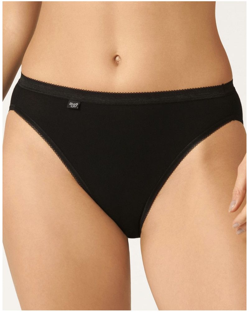 Slips taï Basic + Sloggi (Lot de 3)