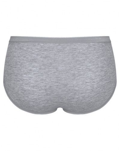 Calzoncillos Basic + midi (paquete de 4) Sloggi (Noir/lilas/blanc/gris)