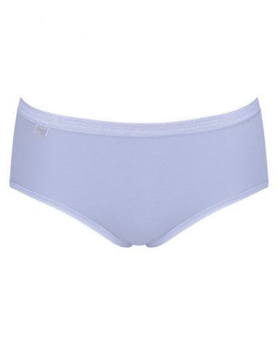 Calzoncillos Basic + midi (paquete de 4) Sloggi (Noir/lilas/blanc/gris)