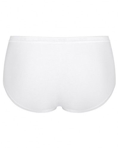 Slips Basic + midi (lot de 4) Sloggi (Noir/lilas/blanc/gris)