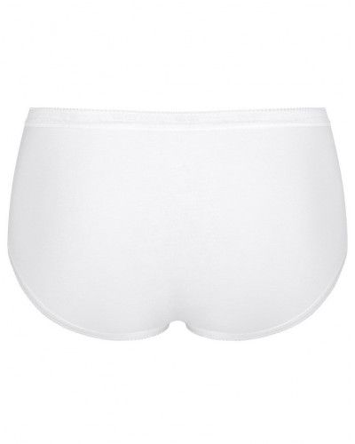 Basic + midi briefs (Pack of 4) Sloggi (Blanc/noir/marron/gris)