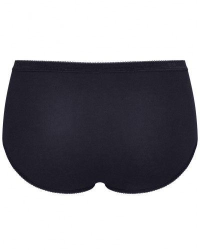 Basic + midi briefs (Pack of 4) Sloggi (Blanc/noir/marron/gris)