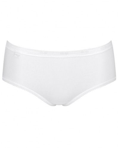 Calzoncillos Basic + midi (paquete de 4) Sloggi (Blanc/noir/marron/gris)