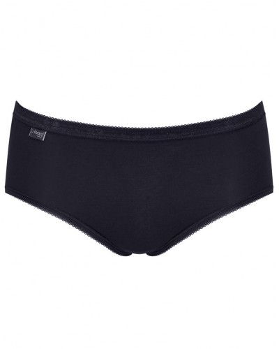 Calzoncillos Basic + midi (paquete de 4) Sloggi (Blanc/noir/marron/gris)