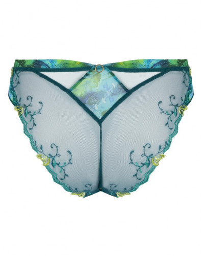 Slip séduction Lise Charmel Grâce Aquatique (Floral Aqua)