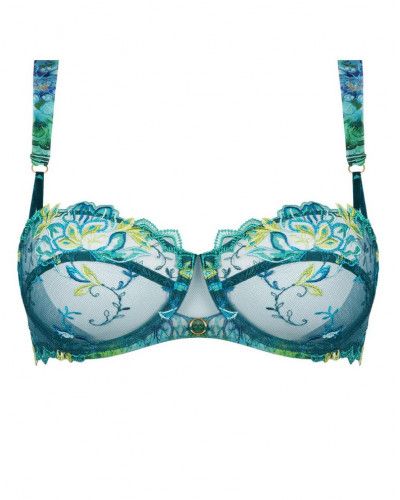 Soutien-gorge corbeille Lise Charmel Grâce Aquatique (Floral Aqua)
