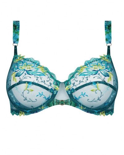 Sujetador con aros Lise Charmel Grâce Aquatique (Floral Aqua)