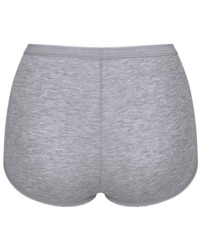 Bragas Maxi Basic + (Paquete de 4) Sloggi (Marine/Lilas/Blanc/Gris)