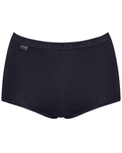 Basic + Maxi knickers (Pack of 4) Sloggi (Marine/Lilas/Blanc/Gris)